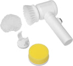 Cleaning Magic Electric Brush 5-in-1 with interchangeable heads